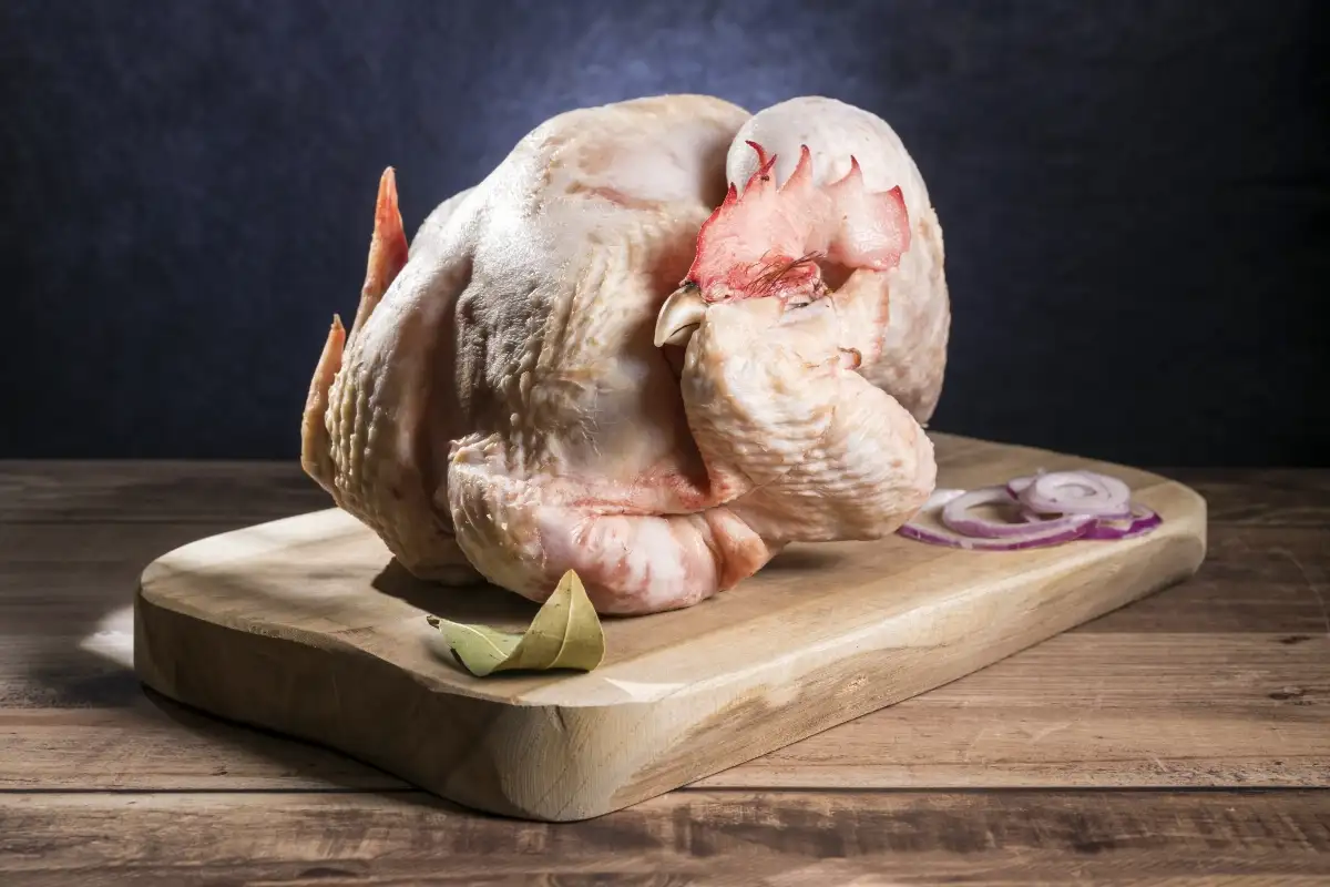 Poulet fermier entier