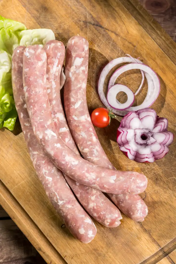 4 Saucisses de volaille natures