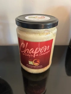 Chapon cuisiné sauce au ratafia
