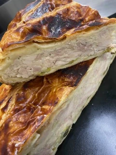 Tourte de volaille nature moyenne (4-5 personnes)