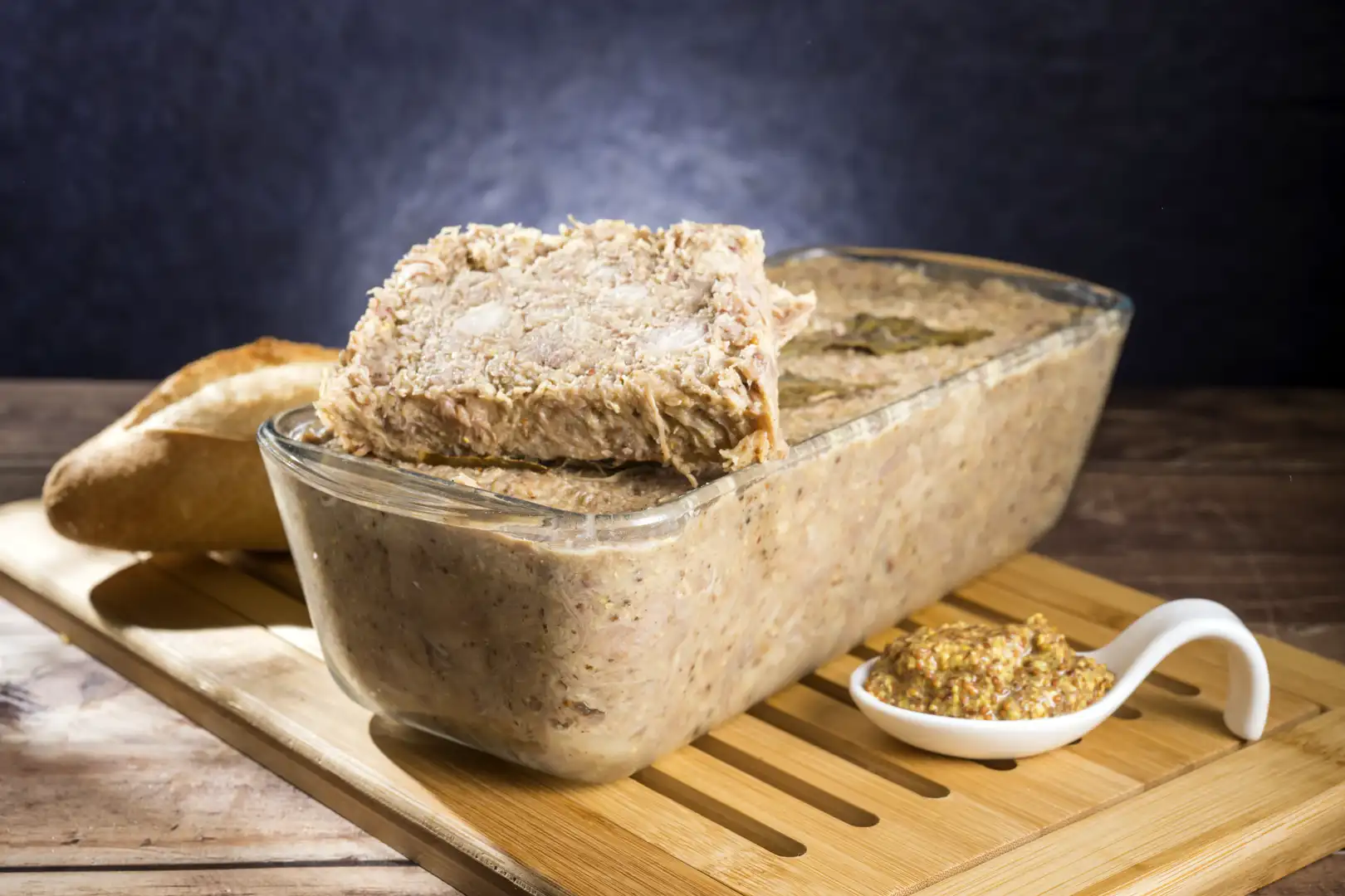 Rillettes de volaille à la moutarde à l'ancienne