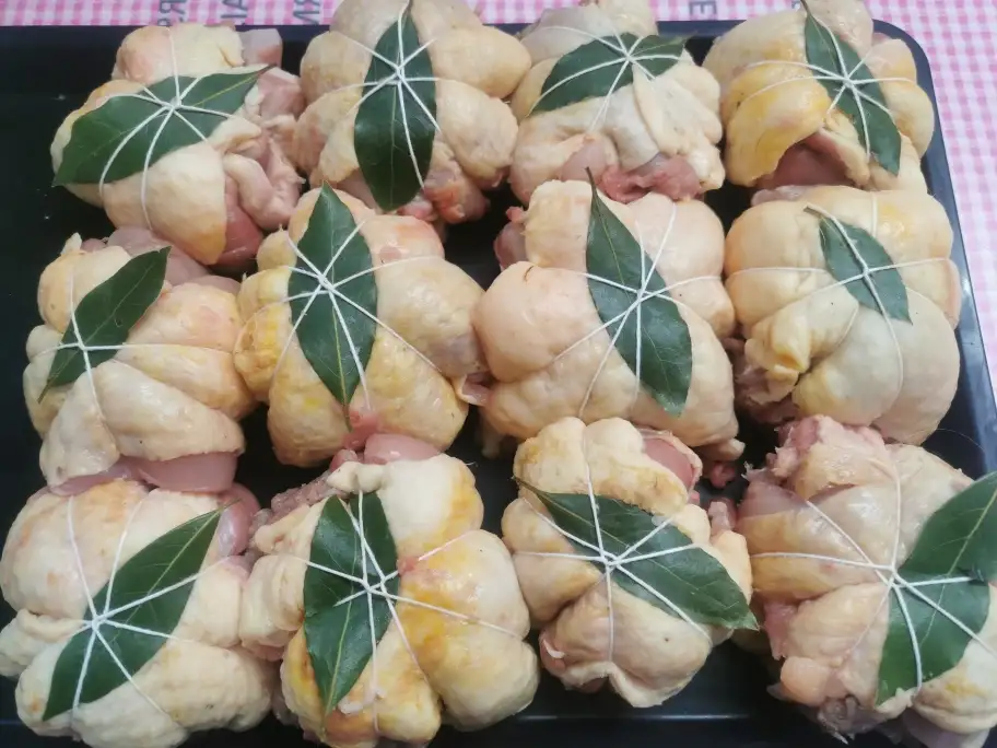 Cuisses de chapon farcis